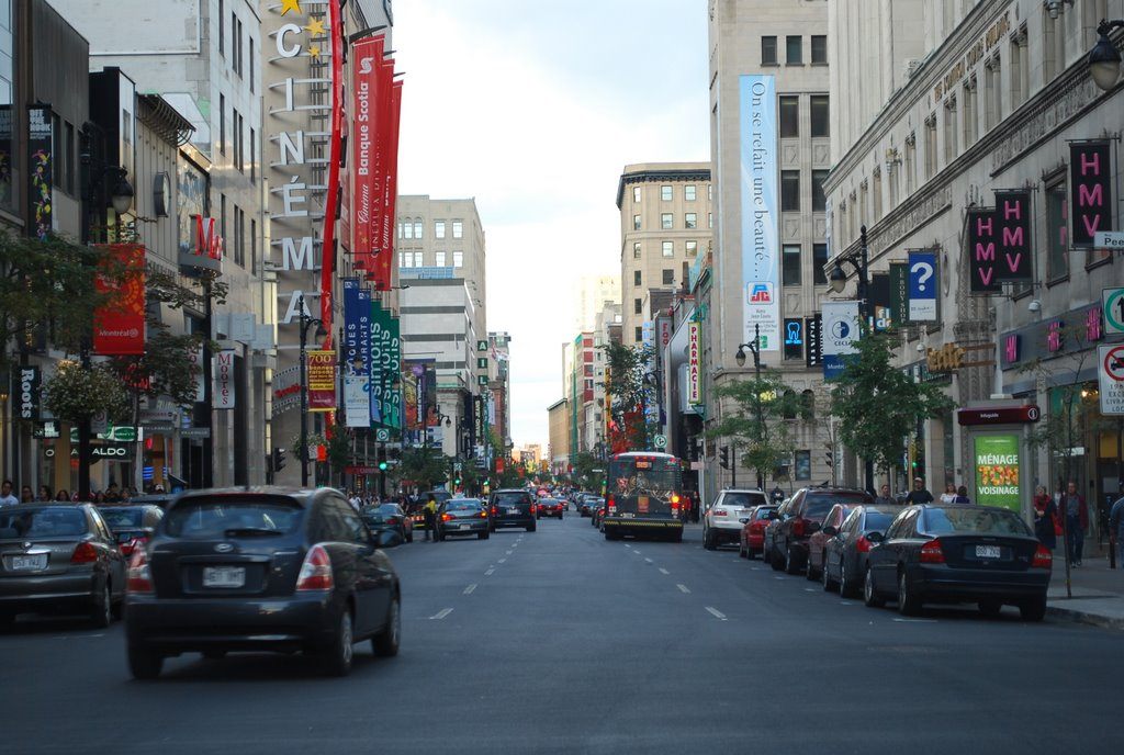 La rue Sainte Catherine